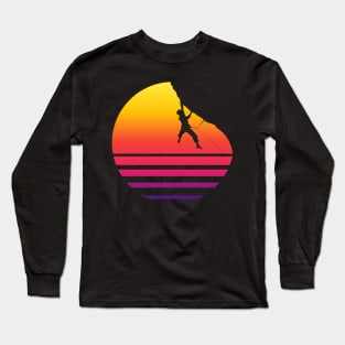 Climbing Sunset Shirt Long Sleeve T-Shirt